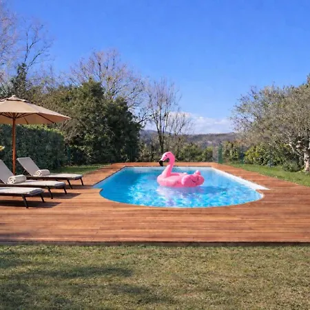 ヴィラ Elisea - Panoramica Con Piscina Privata Sul Di Garda